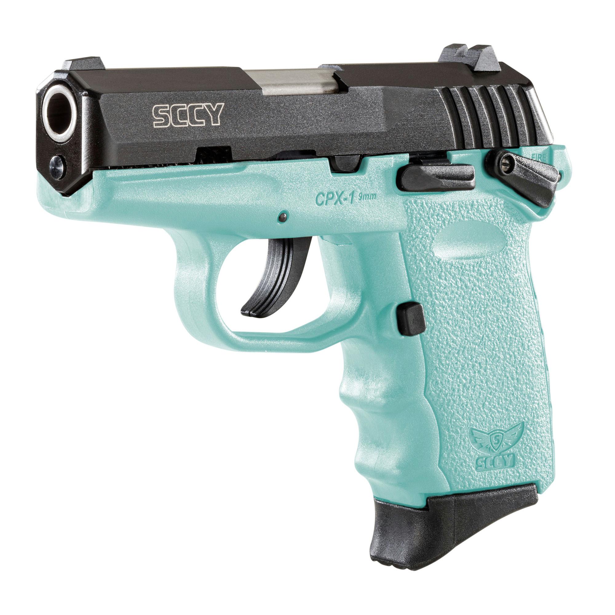 Sccy Cpx-1, Double Action Only, Compact Pistol, 9mm, 3.1" Barrel, Poly...